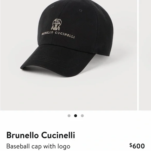 Brunello Cucinelli Classic Black Hat